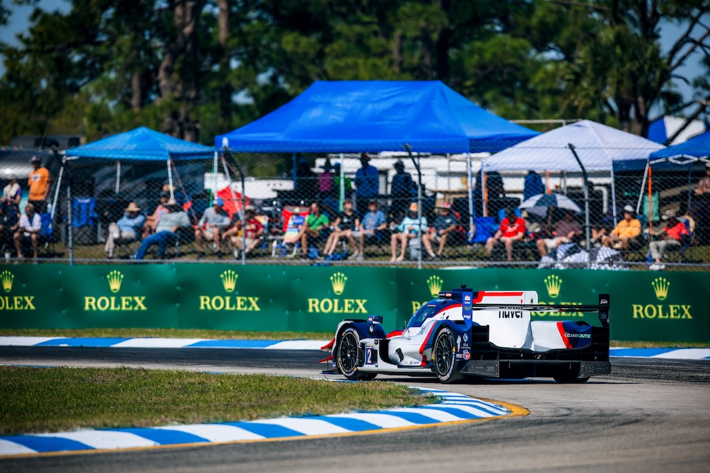Dansk triumf på Sebring: Mikkel Jensen vinder 12-timersløbet.
(Foto: United Autosports)